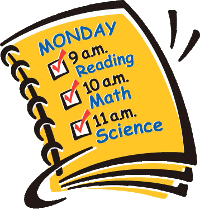 Homeschooling, Schedule